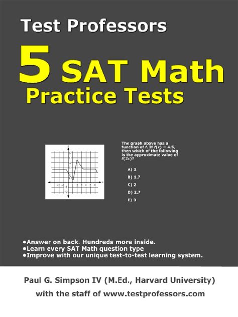 SAT Math Practice Test Image 5