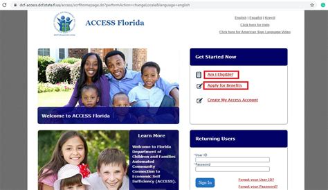 SNAP Benefits Florida Application Process