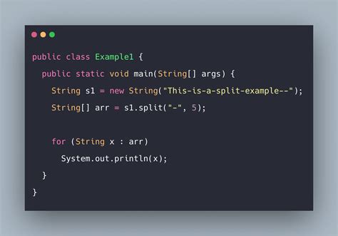 SPLIT function example