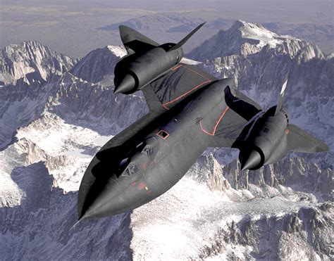 SR-71 Blackbird in Flight