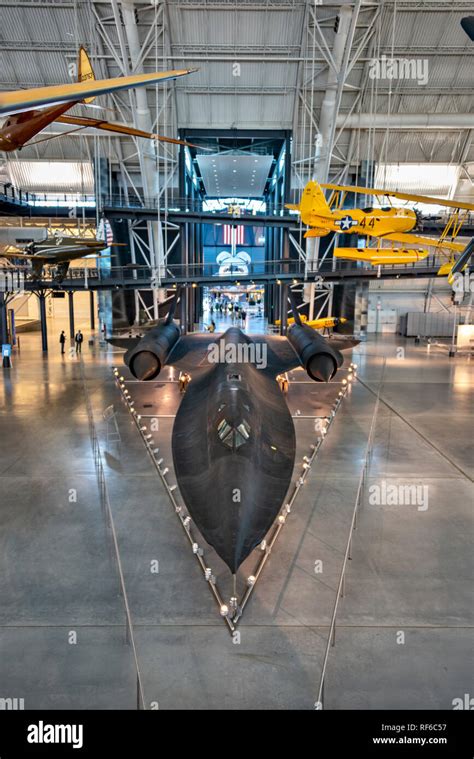 SR-71 Blackbird on display