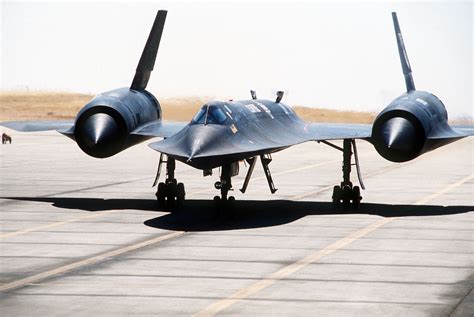 SR-71 Blackbird on the Ground