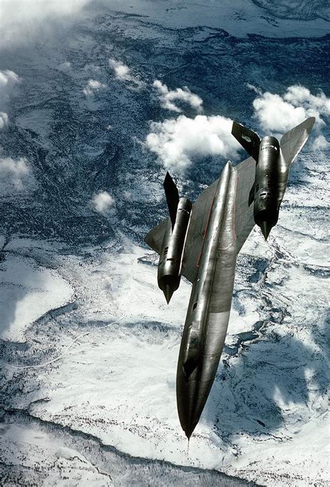 SR-71 Blackbird on a reconnaissance mission