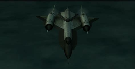 SR-71 Blackbird from Metal Gear Solid