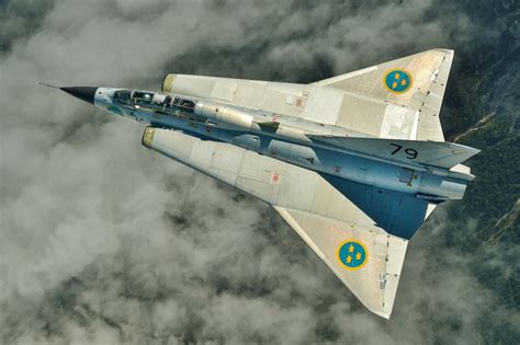 Saab 35 Draken Delta Wing Design