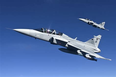 Saab Gripen in Flight