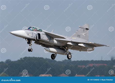 Saab JAS 39C Gripen with missiles