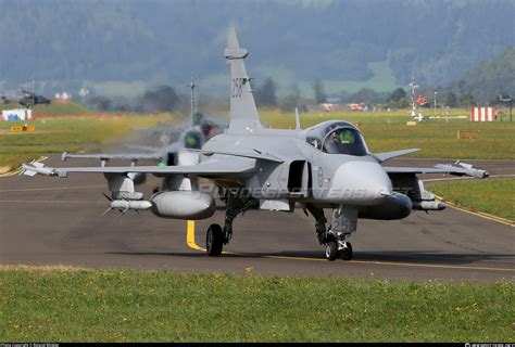 Saab JAS 39C Gripen in flight