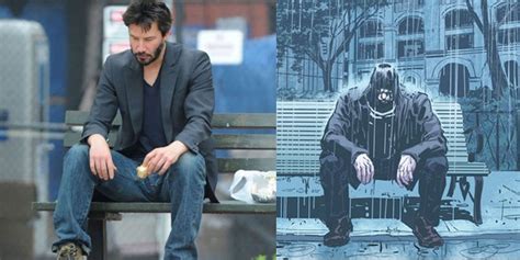 Sad Keanu vs. Happy Ryan Meme