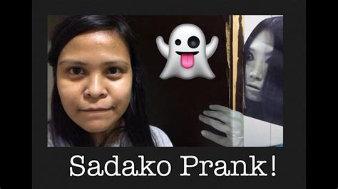 Sadako Prank Instructions