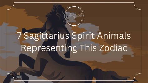 Sagittarius Spirit Animal Traits