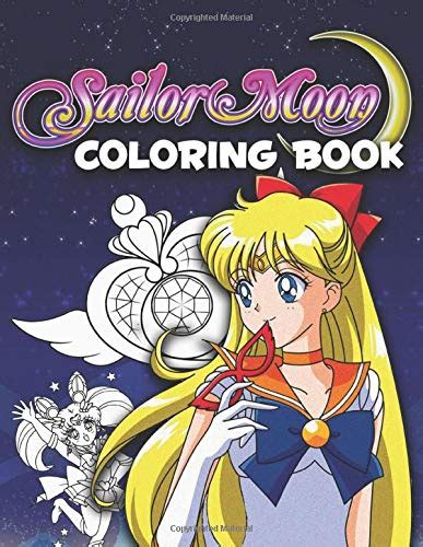 Sailor Moon Coloring Book for Adults