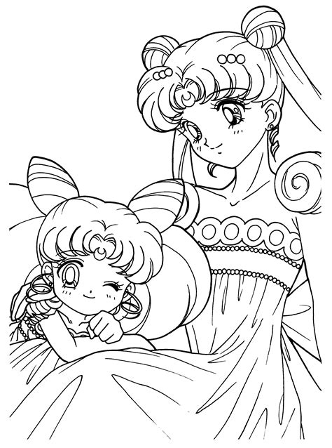 Sailor Moon Coloring Pages for Kids