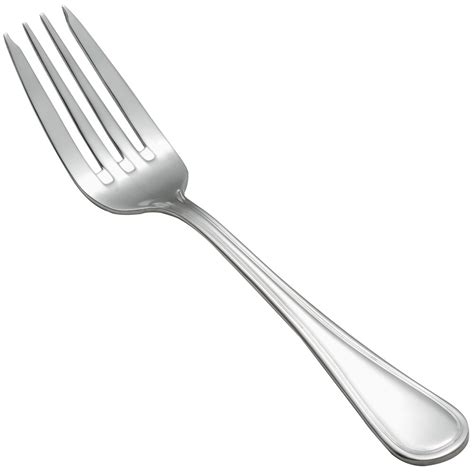 A salad fork with a slender handle and delicate tip