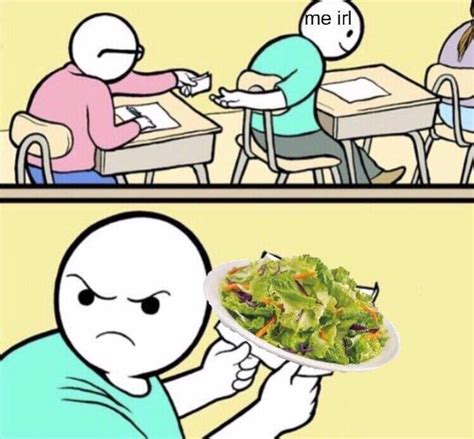 Salad Meme Personal Growth Image