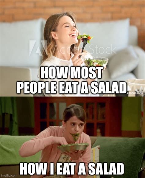 Salad Meme Template Humor Gallery Image