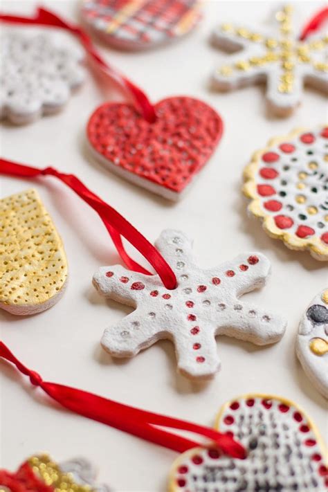 Salt dough ornaments