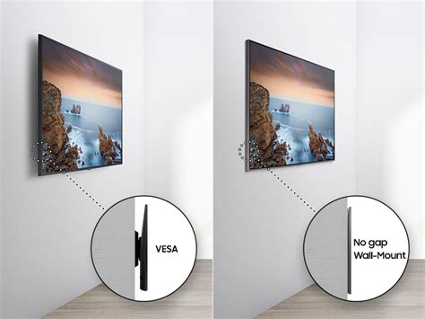 Samsung No Gap Wall Mount Template