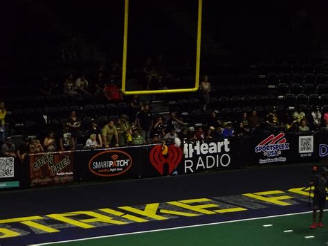 San Diego Strike Force fans checking the scoreboard