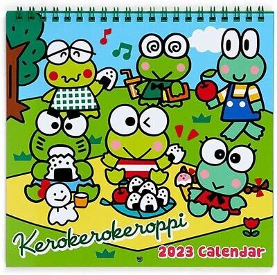 Sanrio Calendar 2023 Free Keroppi