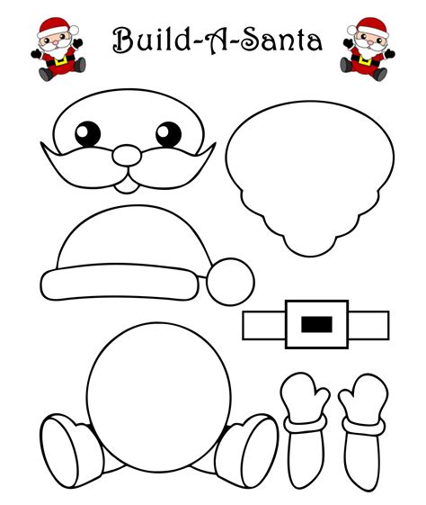 Santa Claus Template Printable