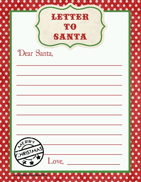 Santa Letter Designs