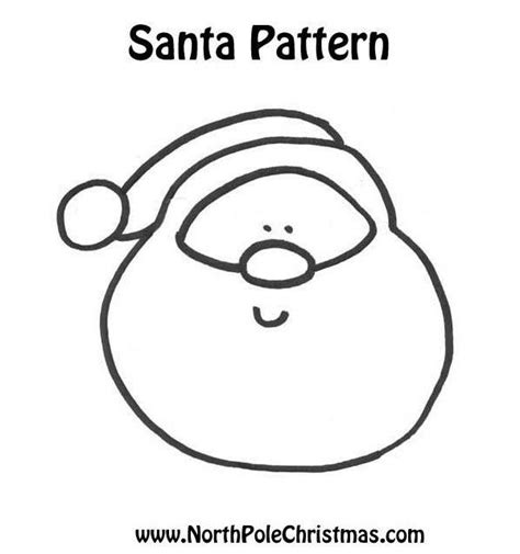 Santa Template Printable