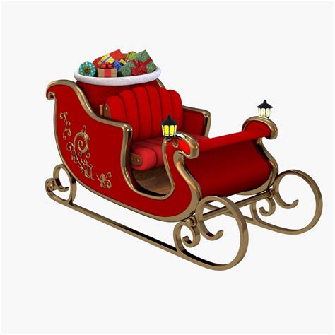 Santa's Sleigh Model