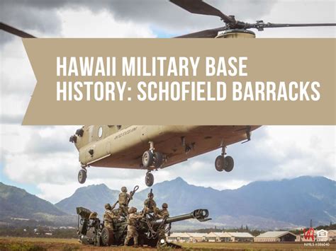 Schofield Barracks Hawaii Base Address And Info