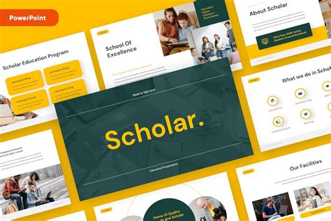 Scholar PowerPoint Template