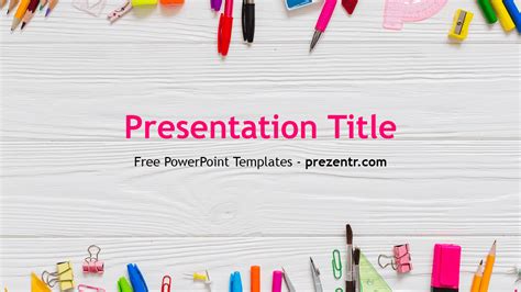 School Presentation Template