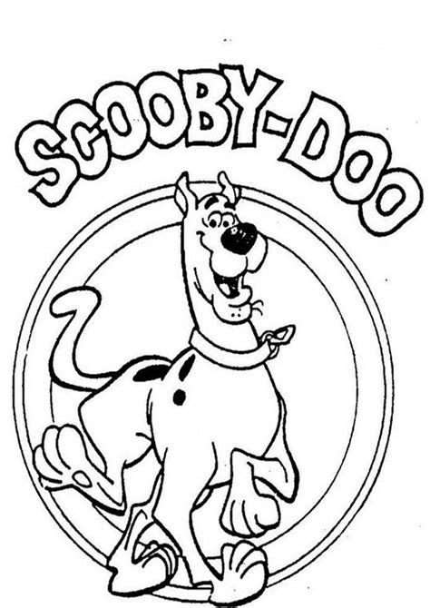 Scooby Doo Coloring Pages Free Printable For Kids