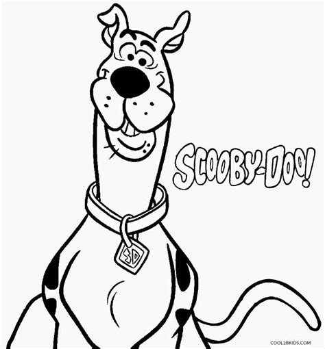 Scooby Doo Coloring Pages Free Printable For Kids