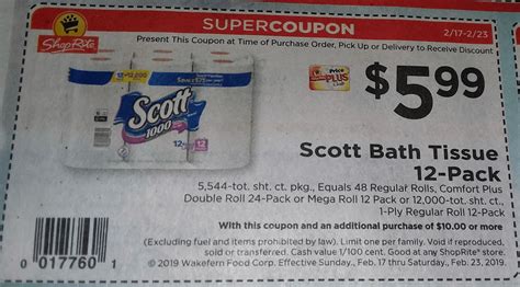 Scott Toilet Paper Coupon Image 2