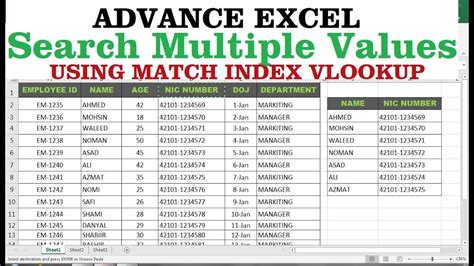 Searching multiple values in Excel image 9