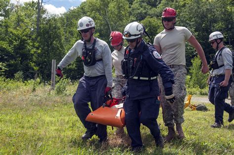 A Coast Guard rescue helicopter responds to a distress call