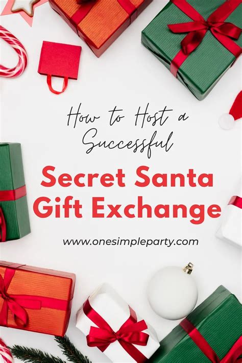 Secret Santa Gift Exchange Ideas