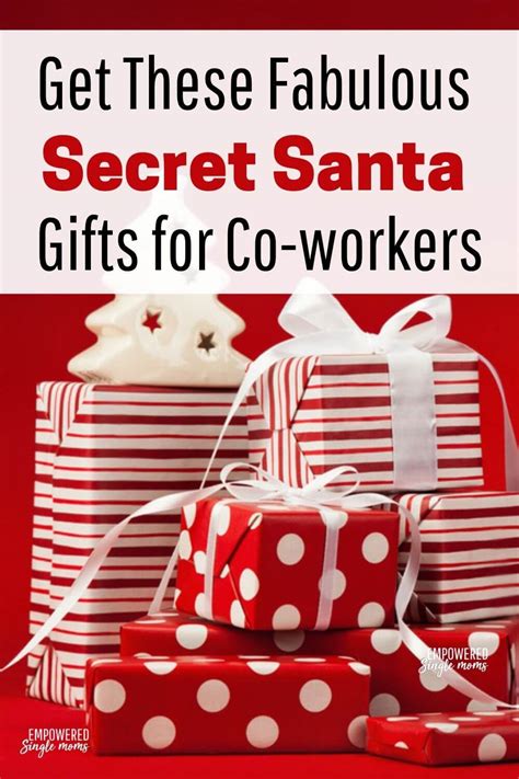 Secret Santa Gift Ideas for Colleagues