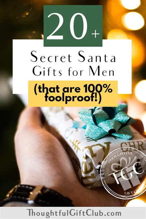 Secret Santa Gift Ideas for Him