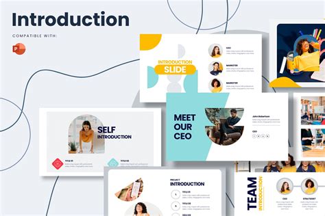 Self Introduction PPT Templates Designs