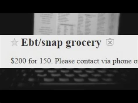 Selling Food Stamps Image 6