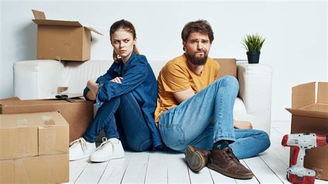 Couple living together but separated