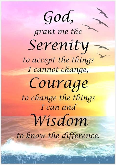 Serenity Prayer Quote