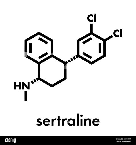 Sertraline Molecule