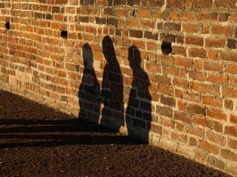 A shadowy figure looming on the wall