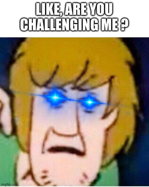 Shaggy meme template 3