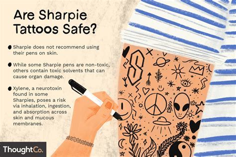 Sharpie Tattoo Marker Safety