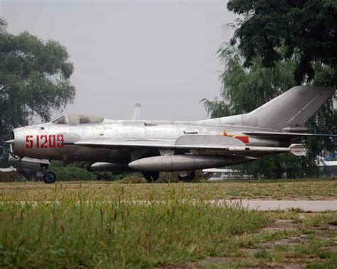 Shenyang J-6 on a runway