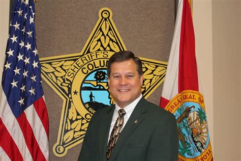 Sheriff Mark Hunter in uniform