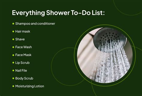 Shower Routine